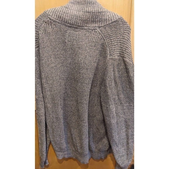 Original Weather Proof Vintage Extra Large Light Gray Grandpa Sweater cotton - Picture 2 of 3